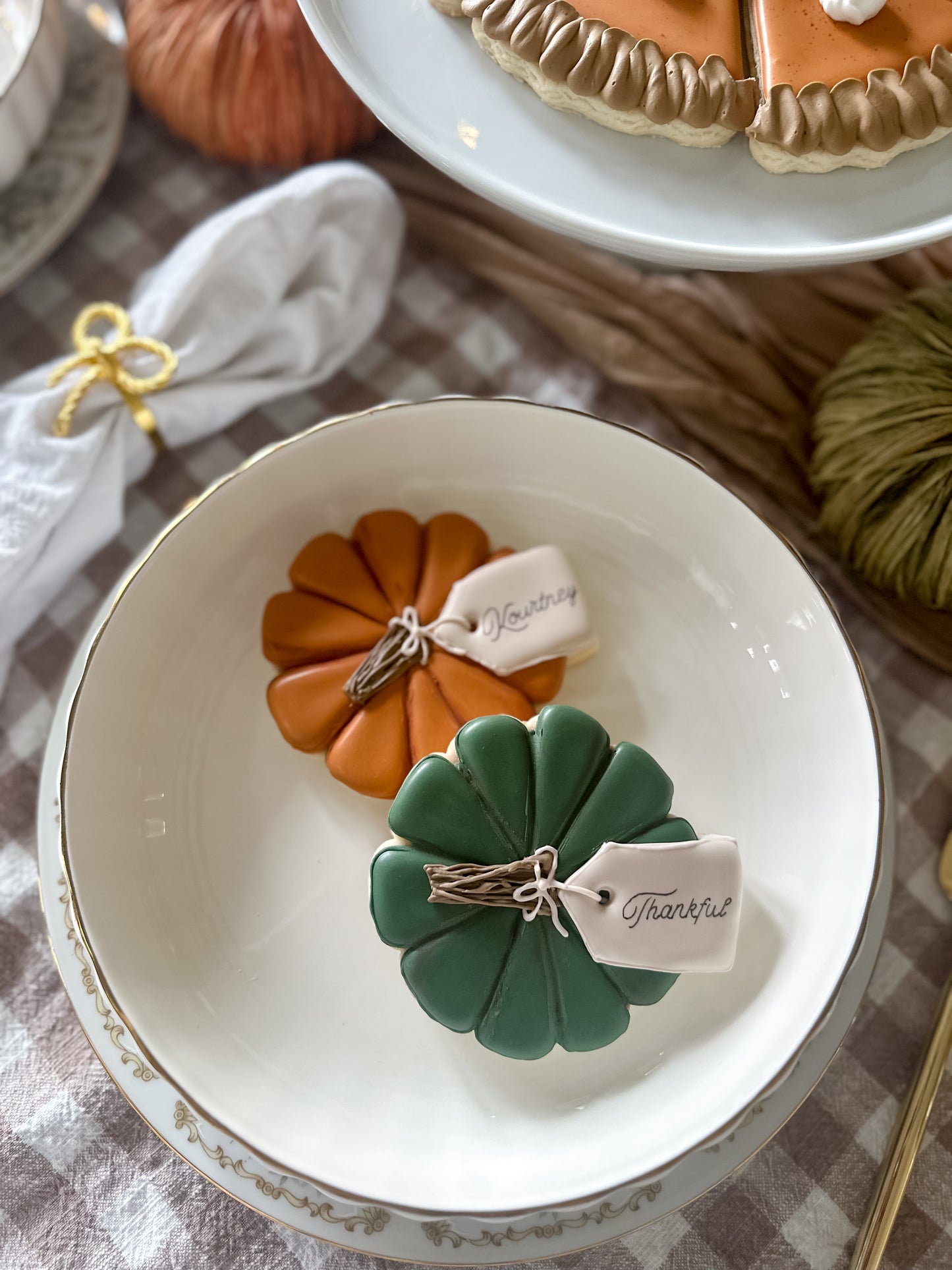 Personalized pumpkin