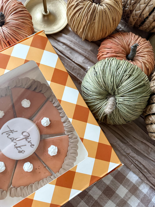 Pumpkin pie cookies- 8 slices